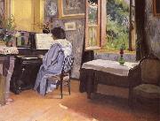 Felix Vallotton, Woman at the Piano